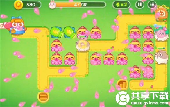 保卫萝卜4绿野奇缘43关怎么过