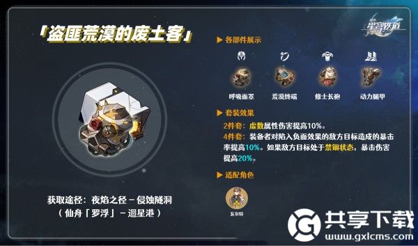 《崩坏星穹铁道》真理医生遗器推荐 《崩坏星穹铁道》真理医生遗器推荐